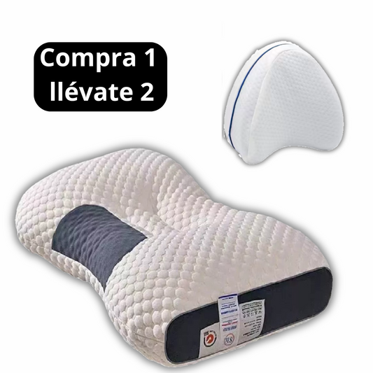 2 Almohada Ortopédica Cervical y Piernas