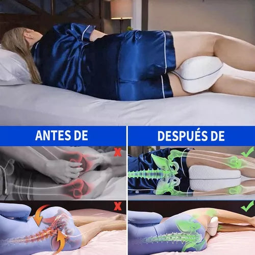 2 Almohada Ortopédica Cervical y Piernas